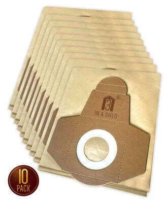 10 X LIDL PARKSIDE PNTS1300 E4 COMPATIBLE VACUUM BAGS - Image 1 of 2