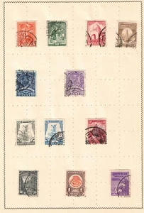 39 STAMPS OF THE MID 20TH CENTURY, USED. UNCHECKED. 8 SCANS - Picture 1 of 9