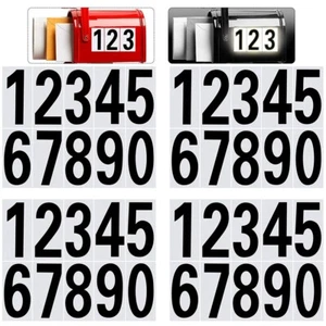 40pcs Self-adhesive Mailbox Decal Mailbox Sticker Number Sticker Address Numbers - Picture 1 of 12