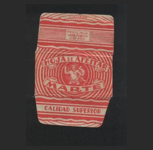 Rare Razor Blade Wrappers Lamette da barba , Rasierklinge ,Rasoir #269a - Picture 1 of 1
