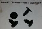 A Lot Of 4 Jenn Air Dishwasher Insulation Fastener Black Part  911917