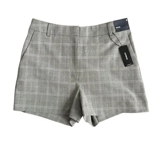 Express Editor pantaloncino donna a quadri vita alta taglia 4 su misura - Foto 1 di 11