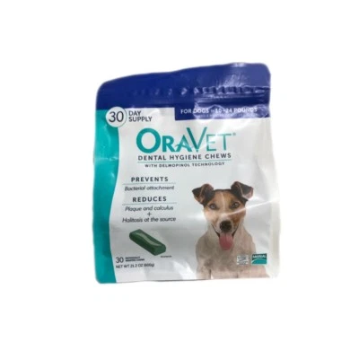 Oravet Dental Hygiene Chews Small Dogs 10-24lbs 30ct By Merial  - Image 1 of 2