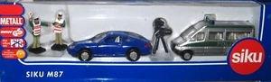 Siku 1833 Police Radar Control Set w/Figures and Gun 1/64 S Scale Die-cast MIB - Picture 1 of 1