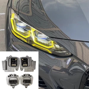 4Pcs Yellow Daytime Light Module For BMW M3 M4 Laser HeadLight G22 G80 G82 430i - Picture 1 of 6