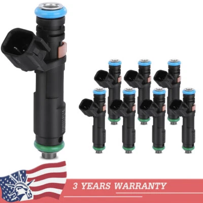 8X Inyector de combustible para Ford Expedition 2005 2006 2006 2006 Lincoln Mark LT 5,4 L V8 Foto 1 de 4