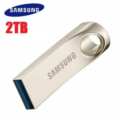 Chiavetta USB 3.0 2TB Alta Velocità Samsung Metallo Pendrive Memoria Stick Penna - Immagine 1 di 3