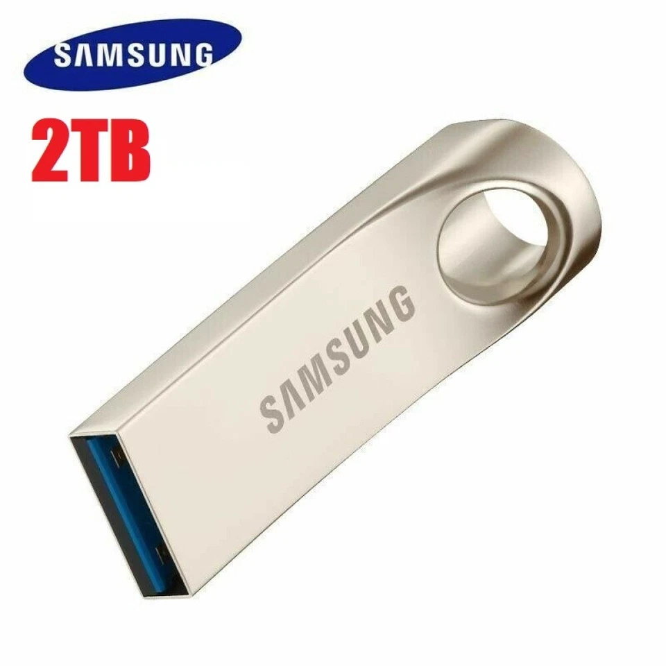 Chiavetta USB 3.0 2TB Alta Velocità Samsung Metallo Pendrive Memoria Stick Penna - Immagine 1 di 3