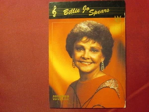 Billie Jo Spears Western Music 1992 COUNTRY CLASSICS TRADING CARD - Picture 1 of 2