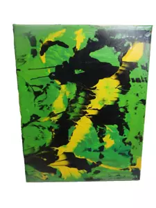abstract paintings on canvas original signed musk yai art 8x10 - Picture 1 of 6