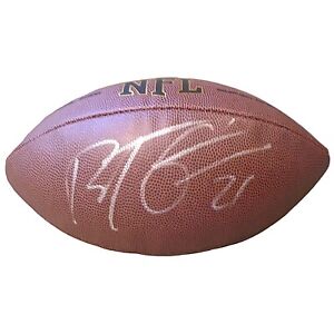 Brent Grimes Signed NFL Football Miami Dolphins Falcons Autograph Proof Auto COA