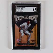 1999 Bowman's Best Derek Jeter Graded Card #FB6 Franchise Best Mach II 716/10...