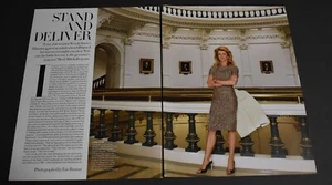 2013 Print Ad Sexy Heels Long Legs Fashion Lady Blonde Carolina Herrera Dress ar - Picture 1 of 1