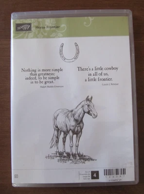 Juego de estampillas Stampin' Up Horse Frontier  Foto 1 de 4
