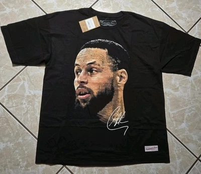 Camisa grande Stephen Curry Golden State Mitchell & Ness NBA arte facial grande nueva con etiquetas XL Foto 1 de 4