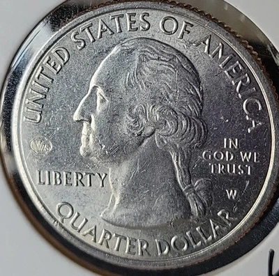 American Somoa Bat Quarter 2020-W West Point Mint V75 Privy - Image 1 of 2