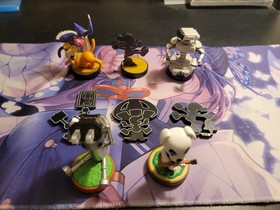 Lot 5 Nintendo Amiibo Rob R.O.B. Duck Hunt Mr. Game & Watch KK Slider Chibi Robo