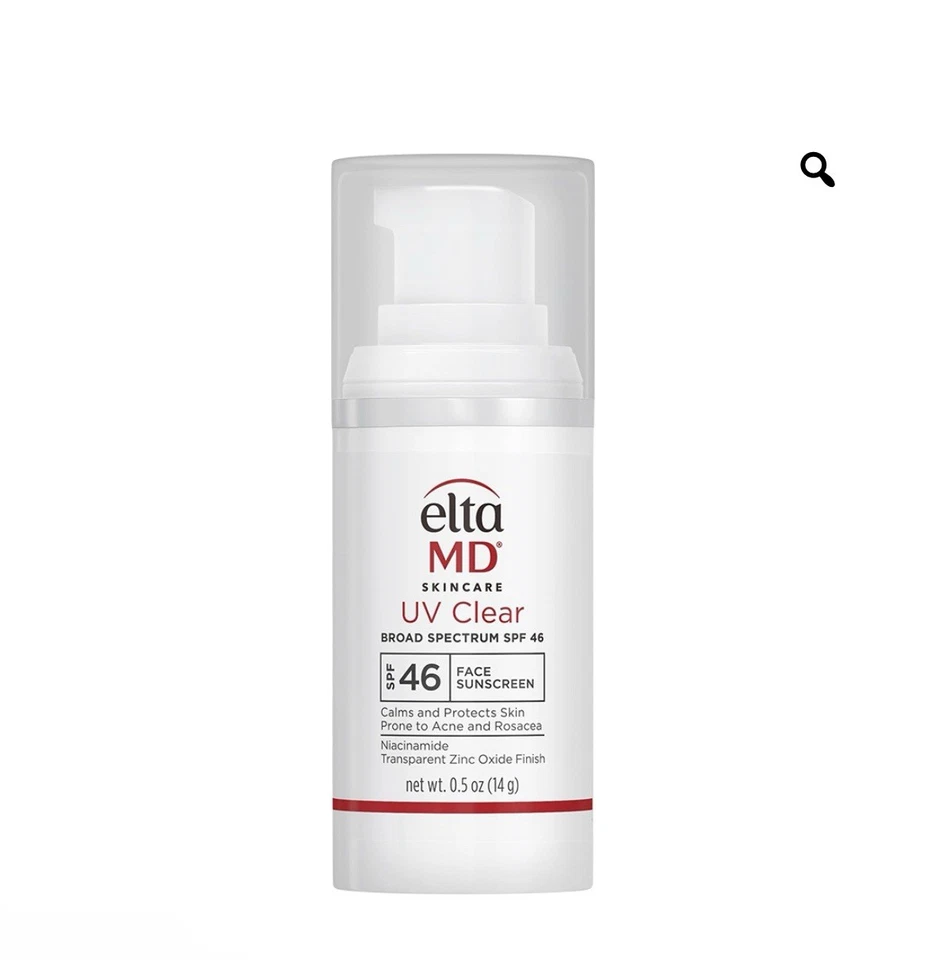 Protector solar Elta MD transparente amplio espectro FPS 46 EltaMD 0,5 oz 14 g nuevo en caja caduca 11/2027 Foto 1 de 1