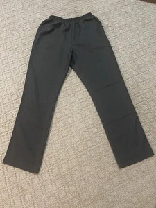 PANTALONES INFORMALES MUJER CIERVO GRANYCORE BLANCO GRIS CINTURA ELÁSTICA RECTA M (8 - 10) - Imagen 1 de 6