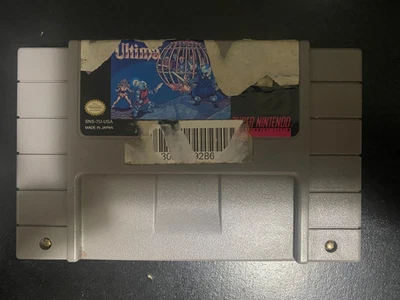Ultima: Runes of Virtue II - Super Nintendo - FCI - Estado aceitável - Imagem 1 de 3