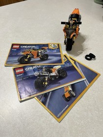 LEGO Creator Sunset Street Bike 31059 Complete Set with Instructions