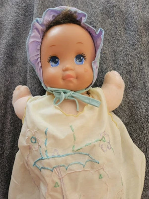 RARE Vintage MAGIC NURSERY BABY DOLL Blue Eyed Girl MATTEL - Image 1 of 4