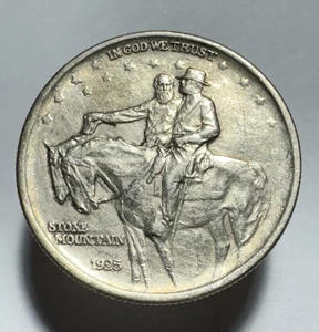 Medio dólar Stone Mountain 1925, conmemorativo de plata -0562 - Imagen 1 de 2