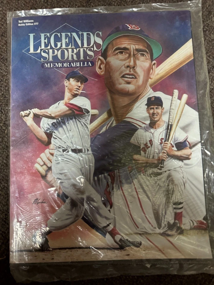 SELLADO TED WILLIAMS HOBBY EDITION #77 VOL 9 #4 RECUERDOS DEPORTIVOS LEYENDAS Foto 1 de 1