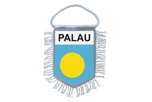 Bandiera bandierina auto Gagliardetto nazioni palau - Picture 1 of 1