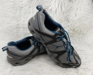 SPEEDO Gray Blue Black Casual Shoes Coach Pool Deck Size US 9 EUR 42 - Picture 1 of 6
