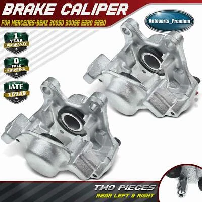 Pinza de freno de disco trasera izquierda y derecha para Mercedes-Benz 300SD 300SE E320 S320 S350 92-03 Foto 1 de 4