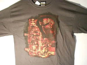 Star Wars KYLO REN + FIRST ORDER T-shirt - Mens Size L(42/44) Rise Of Skywalker - Picture 1 of 3