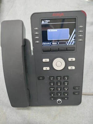 Teléfono IP Gigabit Avaya J159 (700512394) completo, por defecto, stock B Foto 1 de 4