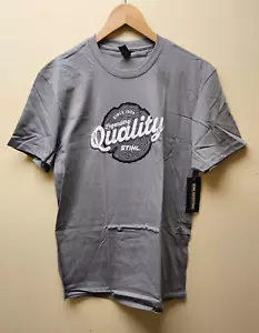Offizielles graues grafisches T-Shirt von STIHL Qualität - Größen M, 2X & 4X verfügbar - Bild 1 von 2