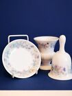 Wedgwood ,Angela and April Flowers dressing table items. All pristine condition 