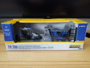 Ertl New Holland T9.700 SmartTrax II Tractor & Tandem Disk PLM Diecast 1:64 - Picture 1 of 13