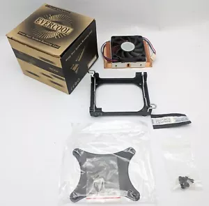 Evercool basso profilo 1U/2U Intel P4 socket 478/603 dissipatore rame dissipatore CPU Cooler - Foto 1 di 12