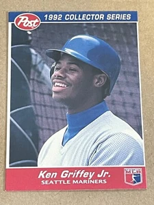 1992 POST - KEN GRIFFEY JR MARINERS #20 OF 30 ODDBALL - Picture 1 of 2
