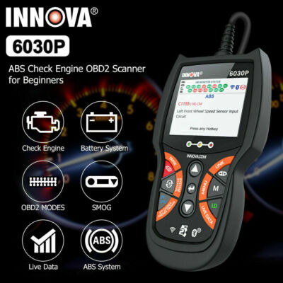 INNOVA 6030P OBD2 Scanner Check Engine ABS Ba...