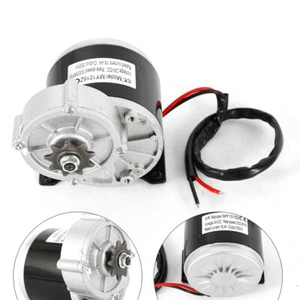 350W Electric Motor for Bicycle Bike Scooter Gear Reduction 2 Poles 24V 300 Rpm - Picture 1 of 11