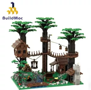 Building Blocks Set for Forestmen's Headquarters House DIY Model Bricks Toys - Picture 1 of 2