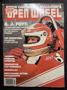 Dezember 1981 Open Wheel Stock Autorennen Magazin Foyt Roadster Polenz Hewitt - Bild 1 von 5