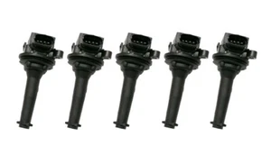 Set of 5 Ignition Coil With Spark Plug Connector BREMI / STI for Volvo Brand New - Picture 1 of 1