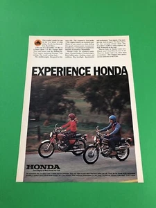 1973 1974 HONDA SCRAMBLER SPORT 175 ORIGINAL PRINTED PRINT AD ADVERTISEMENT - Picture 1 of 1