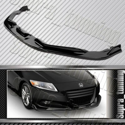 Parachoques delantero pintado negro para Honda CR-Z 2011-2012 alerón labio estilo JP Foto 1 de 4