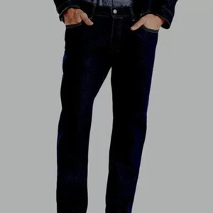 "LEVI'S" SCHWARZE 501 JEANSHOSE MIT KNÖPFEN 100% BAUMWOLLE GR: 32/30 NEU OHNE ETIKETT - Bild 1 von 9