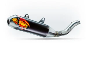 FMF Racing Powercore 4 Hex Muffler for KTM 250-450SXF 15-18/XCF 18-22 - Picture 1 of 3