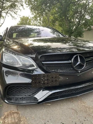 Gancho de reboque parachoque suporte de placa de licença para Mercedes Classe E W212 2014-2016 - Imagem 1 de 4