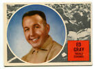 1960 Topps CFL Ed Gray Rookie Card #14 Edmonton Eskimos Oklahoma