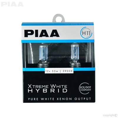 PIAA 23-10111 H11 Xtreme White Hybrid Replacement Bulb - Image 1 of 4